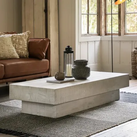 BOXED IVER COFFEE TABLE