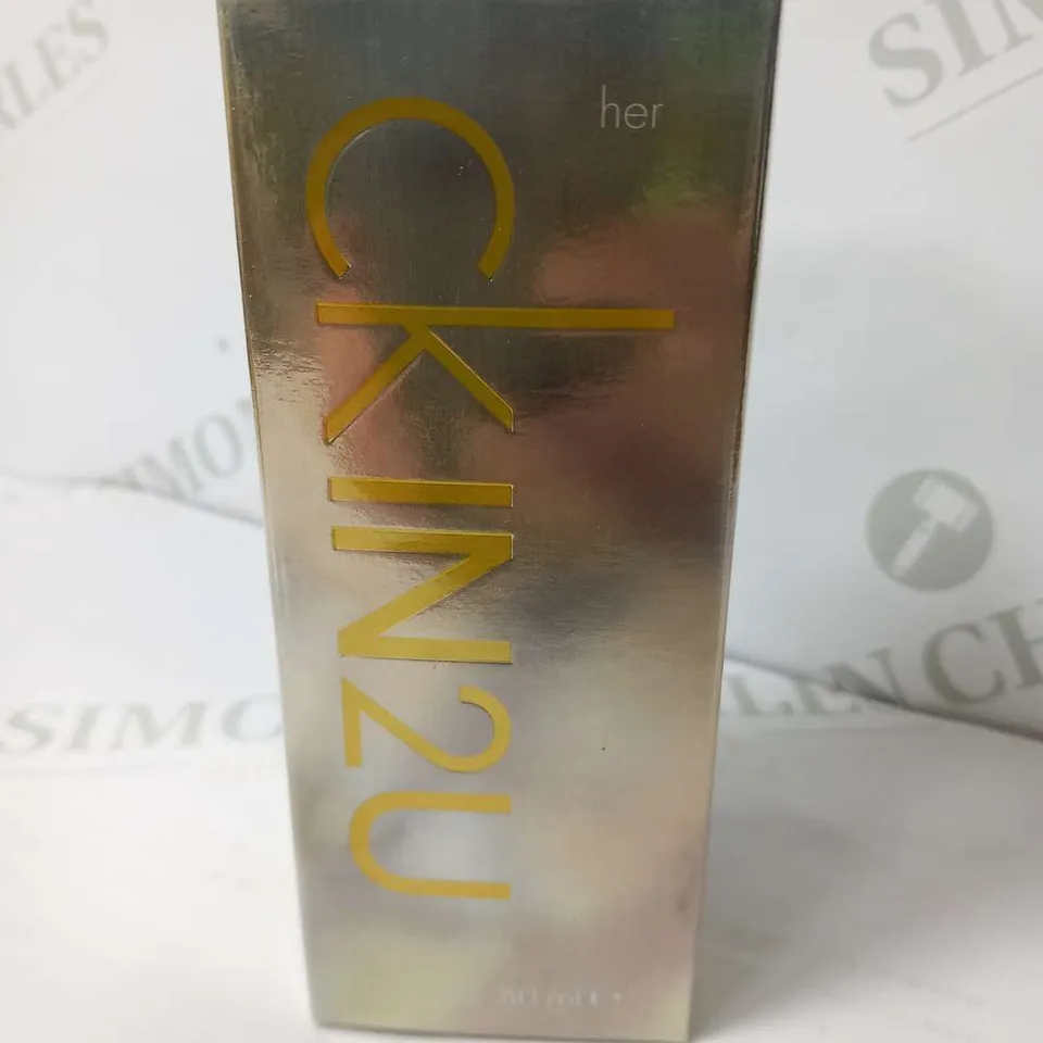 BOXED AND SEALED CKIN2U CALVIN KLEIN EAU DE TOILETTE 50ML