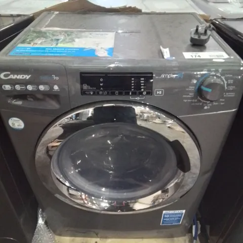 CANDY SMART 8KG/5KG 1200 SPIN WASHER DRYER CSOW2853TWCGE-80 - GRAPHITE