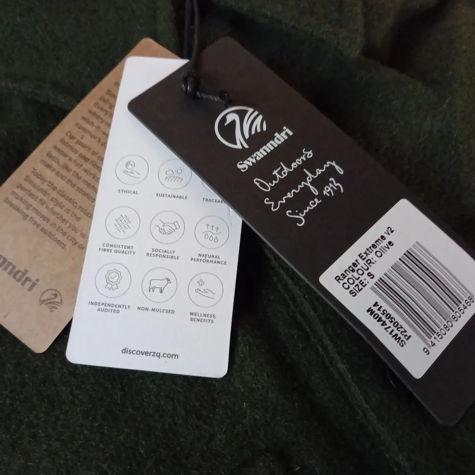 SWANNDRI RANGER EXTREME V2 SHIRT IN OLIVE - SIZE S