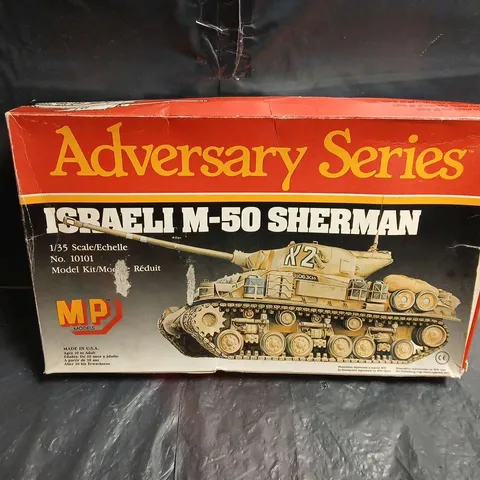 MP MODELS ISRAELI M-50 SHERMAN MODEL KIT – 1/35 – ADVERSARY SERIES