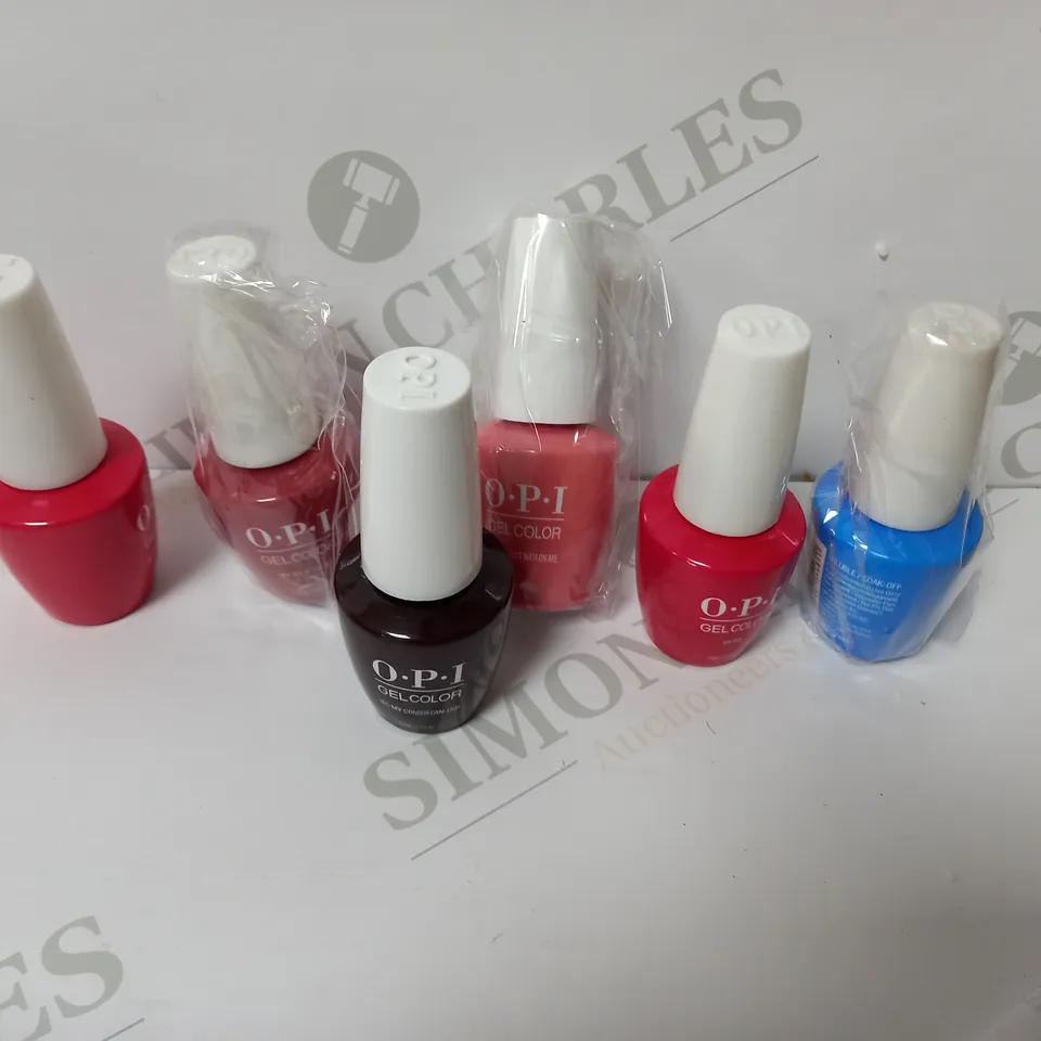 LOT OF APPROX. 20 O.P.I GEL NAIL POLISH / COLLECTION ONLY 