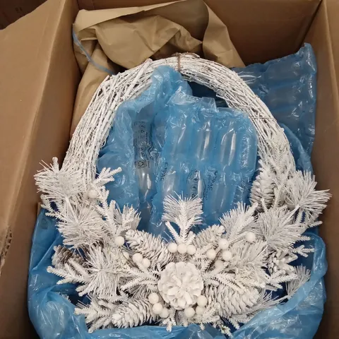 BOXED CHRISTMAS WREATH
