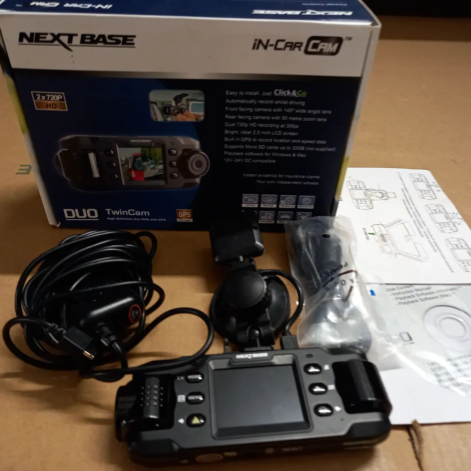 NEXT BASE DUO TWIN CAM IN-CAR CAM