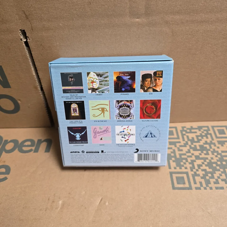 THE ALAN PARSONS PROJECT COMPLETE ALBUM COLLECTION, CD BOXSET