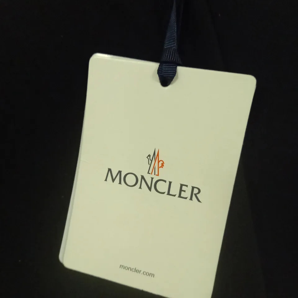 BLACK MONCLER POLO SHIRT SIZE M 