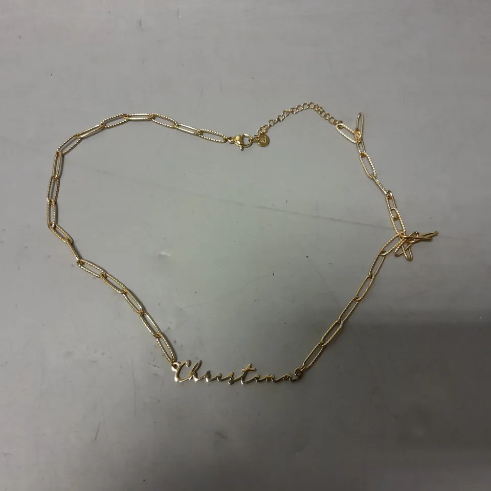 BOXED ABBOTTLYON CHRISTINA GOLDEN NECKLESS