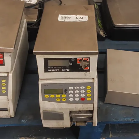 HERBERT BC-702 COMMERCIAL SCALE