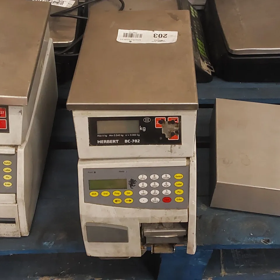 HERBERT BC-702 COMMERCIAL SCALE