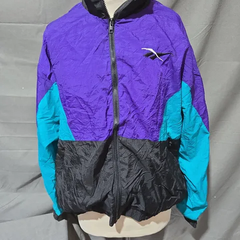 REEBOK WINDBREAKER JACKET IN MULTI SIZE XL