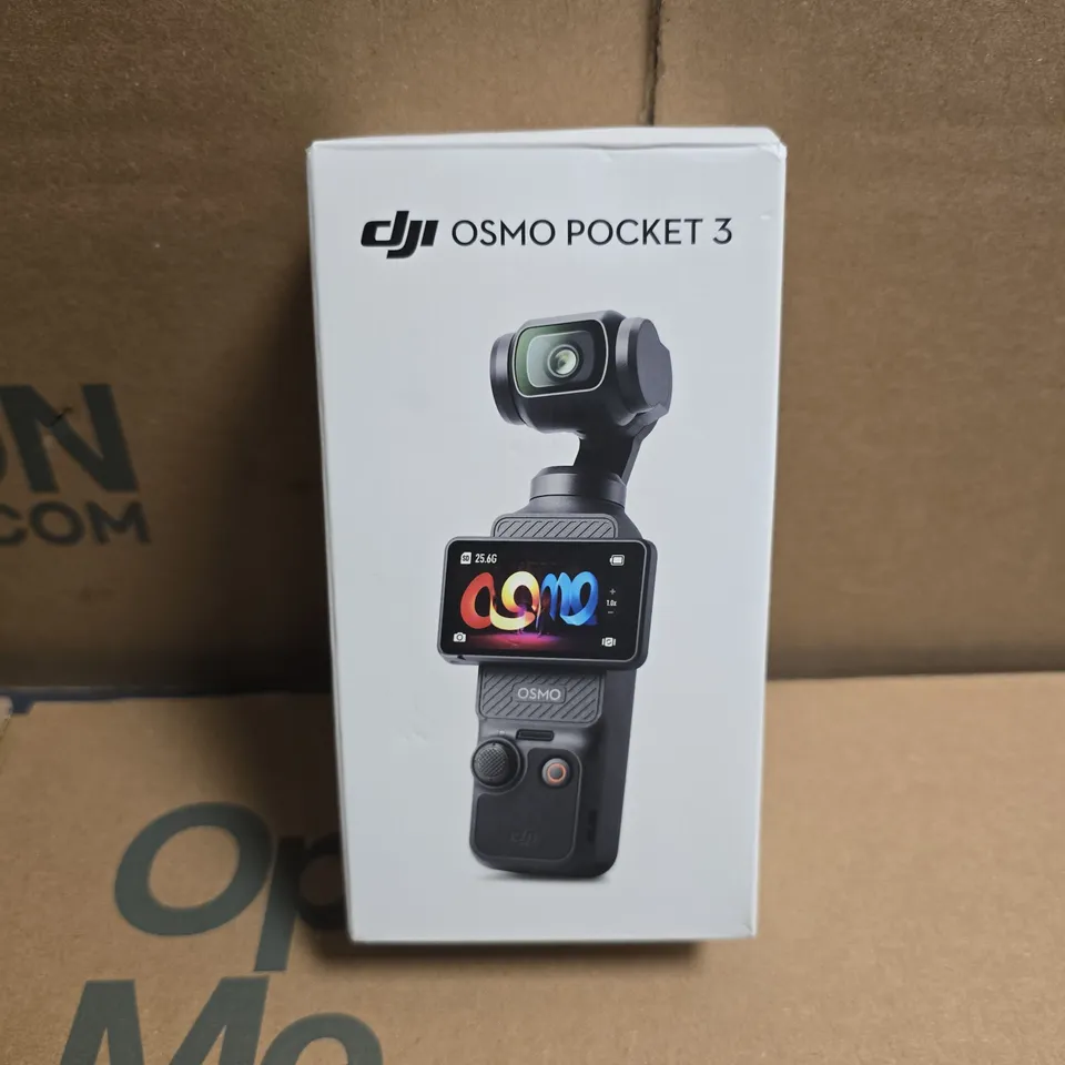 DJI OSMO POCKET 3 HANDHELD GIMBAL – BOXED WITH ACCESSORIES
