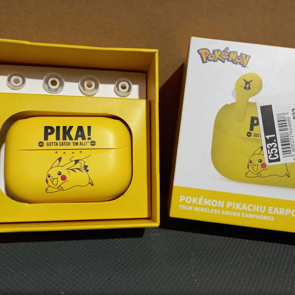 POKEMON PIKACHU WIRELESS EARPODS 