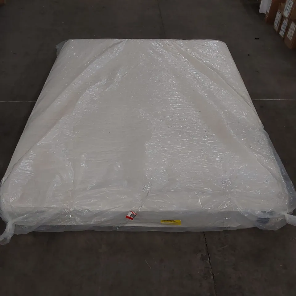 QUALITY BAGGED 5' SERENITY HYBRID COIL AND MEMORY FOAM KINGSIZE MATTRESS 