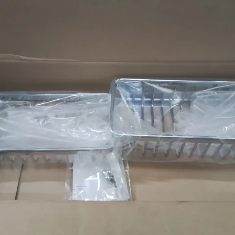 BOXED DOUBLE SOAP DISH SHELVES  