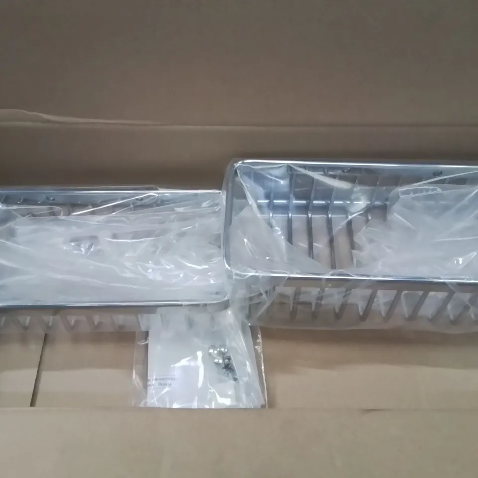 BOXED DOUBLE SOAP DISH SHELVES  