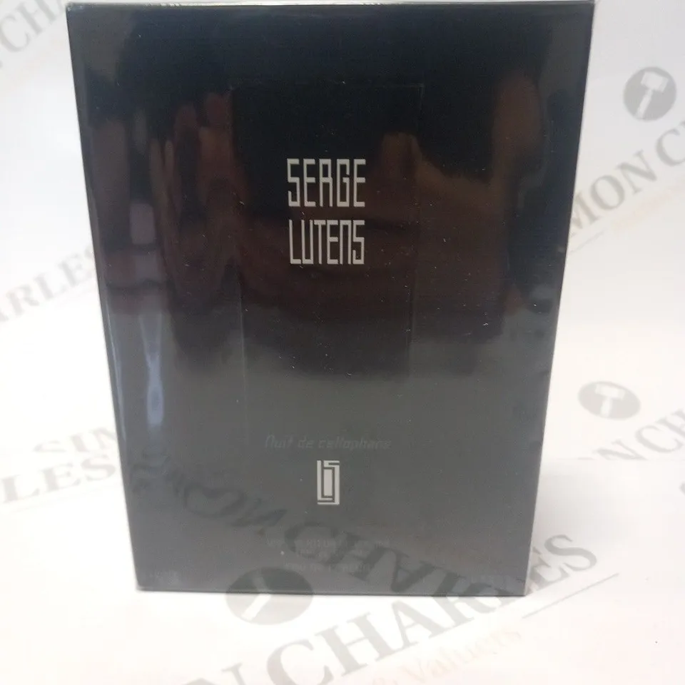 BOXED AND SEALED SERGE LUTENS NUIT DE CELLAPHANE EAU DE PARFUM 4X 7.5ML