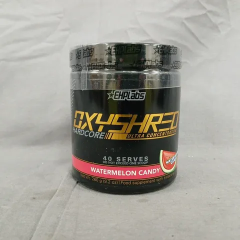 EHPLABS OXYSHRED HARDCORE ULTRA CONCENTRATION - WATERMELON CANDY FLAVOUR