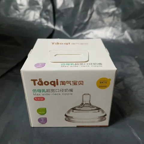 TOOGI MAX WIDE-NECK NIPPLE β BABY BOTTLE ACCESSORY - APPROX 80