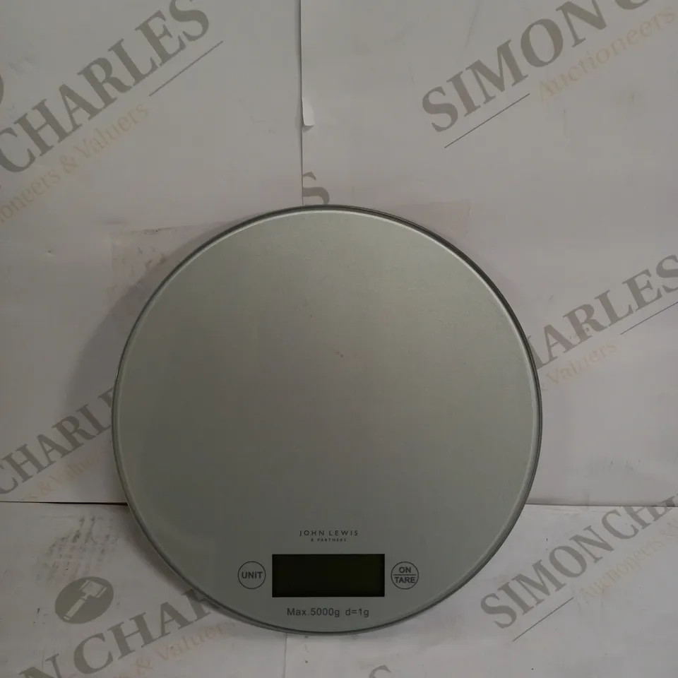 JOHN LEWIS MAX 5KG ELECTRONIC SCALE 