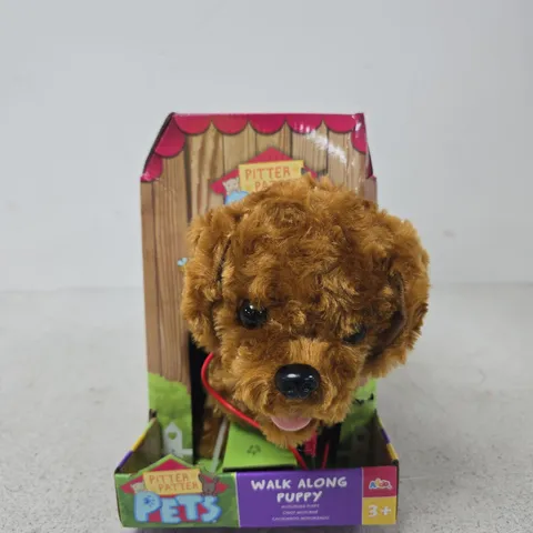 PITTER PATTER PETS WALK ALONG PUPPY PLUSH TOY