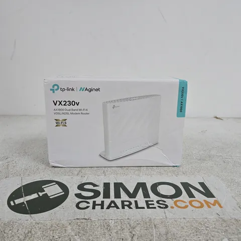 TP-LINK AGINET VX230V WIFI 6 MODEM ROUTER 