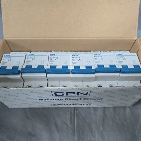 APPROXIMATELY 10 ASSORTED MINIATURE CIRCUIT BREAKER SETS