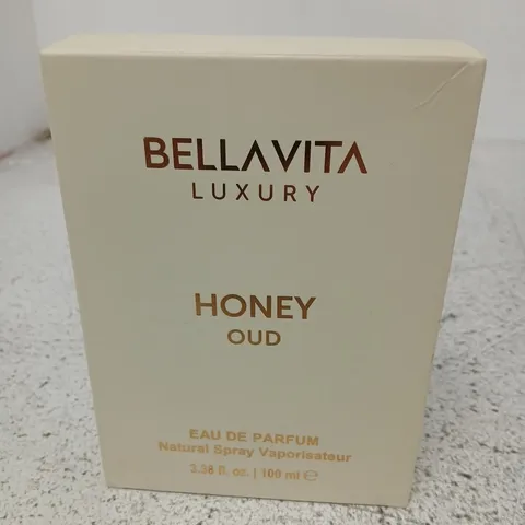 BOXED BELLAVITA LUXURY HONEY OUD EAU DE PARFUM 100ML