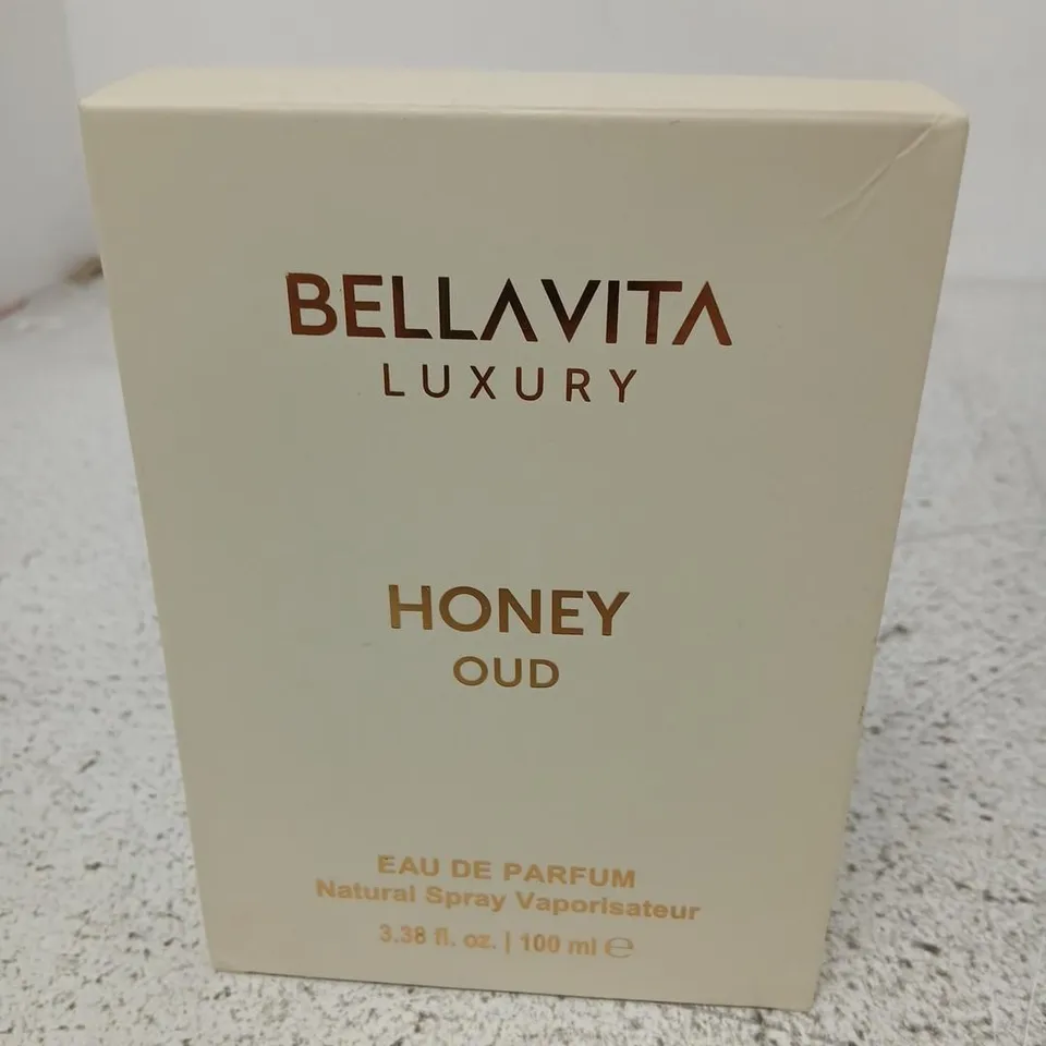 BOXED BELLAVITA LUXURY HONEY OUD EAU DE PARFUM 100ML