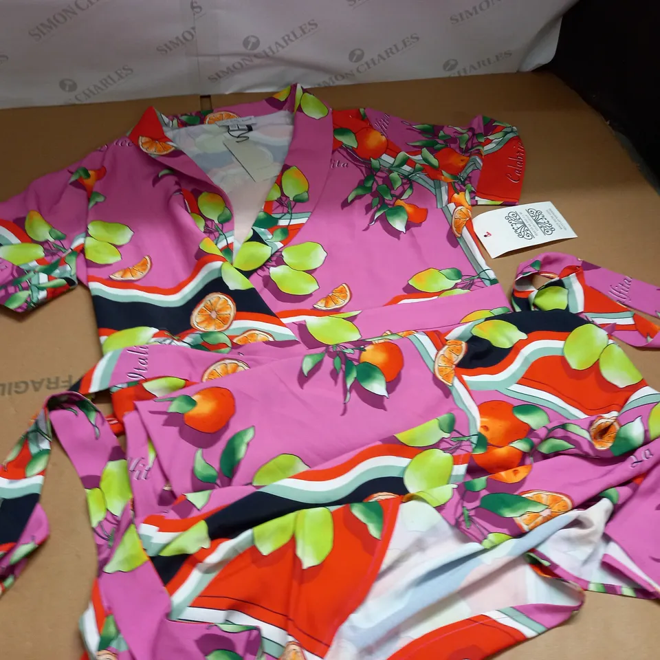 NEVER FULLY DRESSED  FRUIT THEMED DRESS - UK 14
