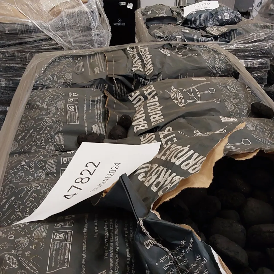 PALLET OF APPROXIMATELY 95X 5KG BAGS OF CHARCOAL BARBECUE BRIQUETTES