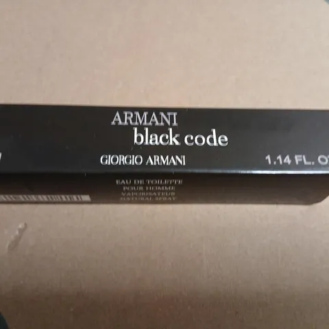 BOXED ARMANI BLACK CODE GIORGIO ARMANI 33ML