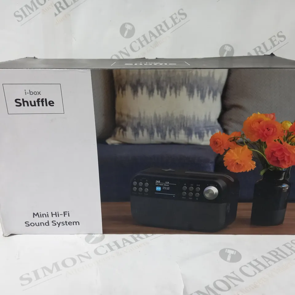 BOXED I BOX SHUFFLE MINI HIFI SOUND SYSTEM