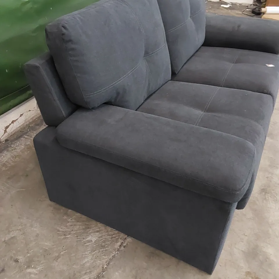 DESIGNER UPHOLSTERED FABRIC 2 SEATER SOFA 