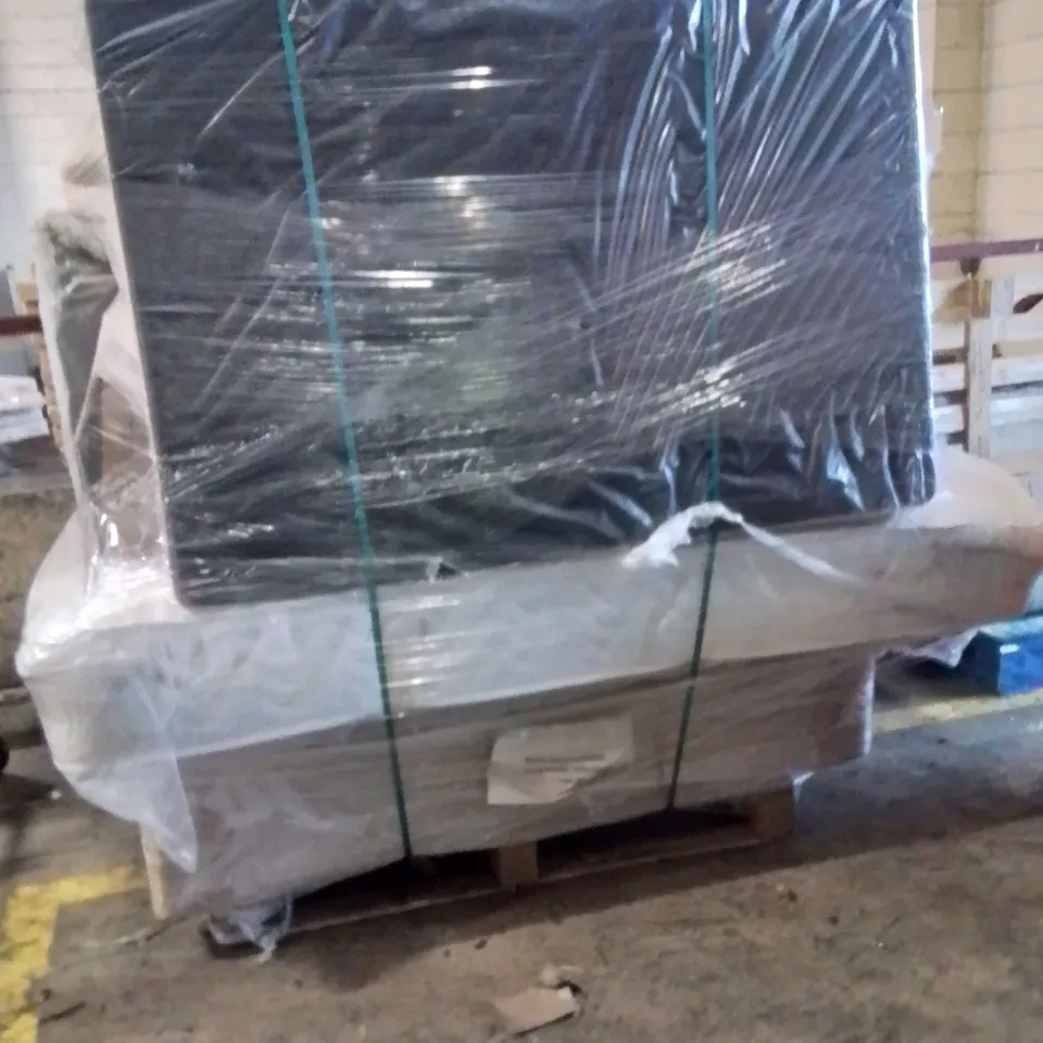 PALLET CONTAINING A MATTRESS,DENVER 2 DOOR WARDROBE,BED FRAME