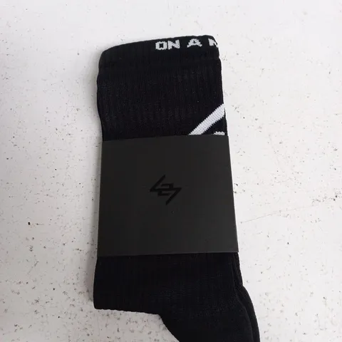 REPRESENT BLACK SOCKS – ONE SIZE