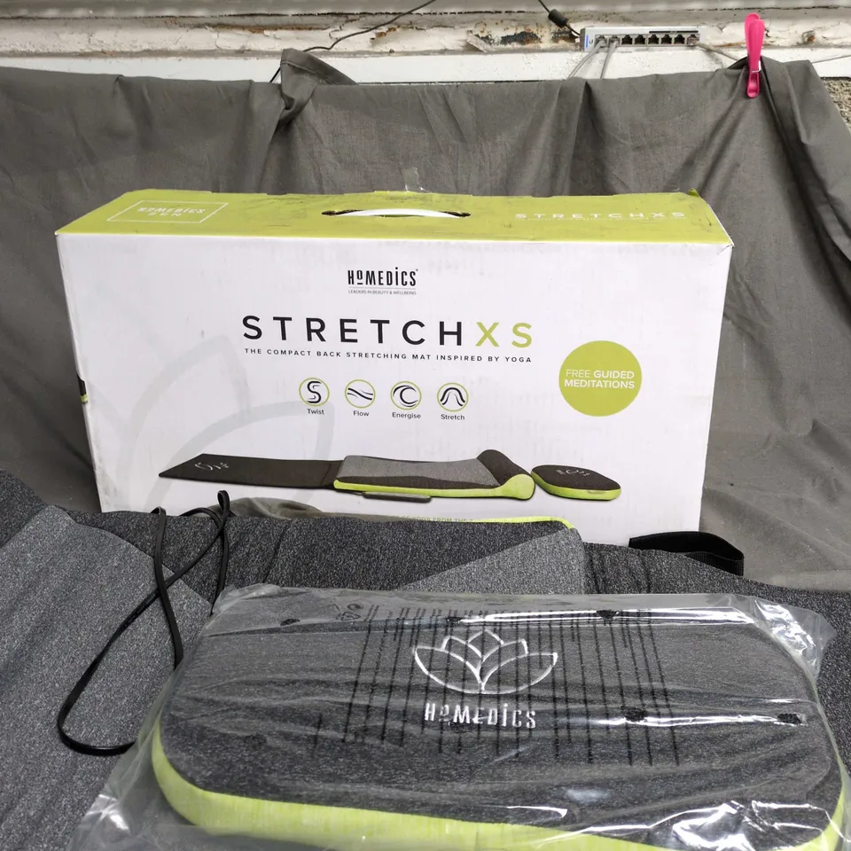HOMEDICS STRETCH XS BACK-STRETCHING MAT YOGA MAT .
