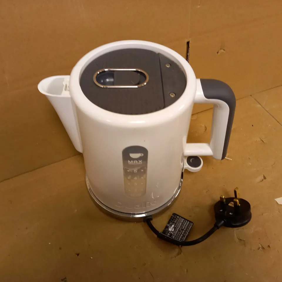 BOXED DUALIT WHITE/GREY KETTLE