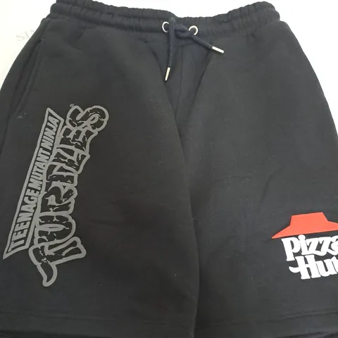 TEENAGE MUTANT NINJA TURTLES X PIZZA HUT SHORTS SIZE XS