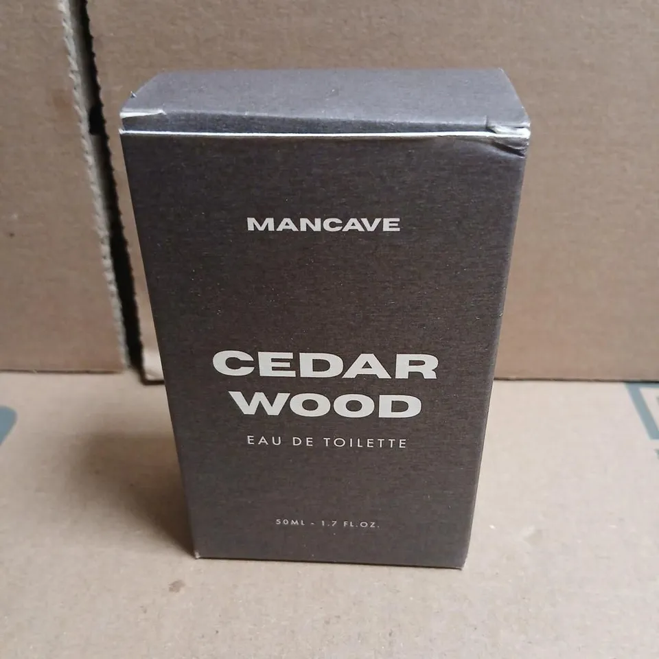 BOXED CEDAR WOOD EAU DE TOILETTE MAN CAVE 50ML