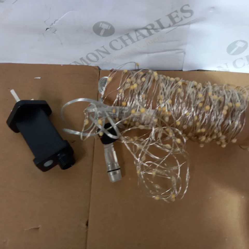 JOHN LEWIS BIG & BRIGHT WIRE LIGHTS WITH TIMER, 320 PURE WHITE LEDS