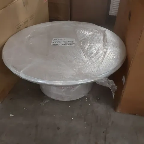 ATKIN & THYME MASON COFFEE TABLE IN TRAVERTINE FINISH