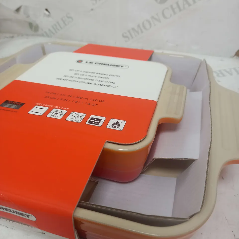 LE CREUSET SQUARE BAKING DISHES
