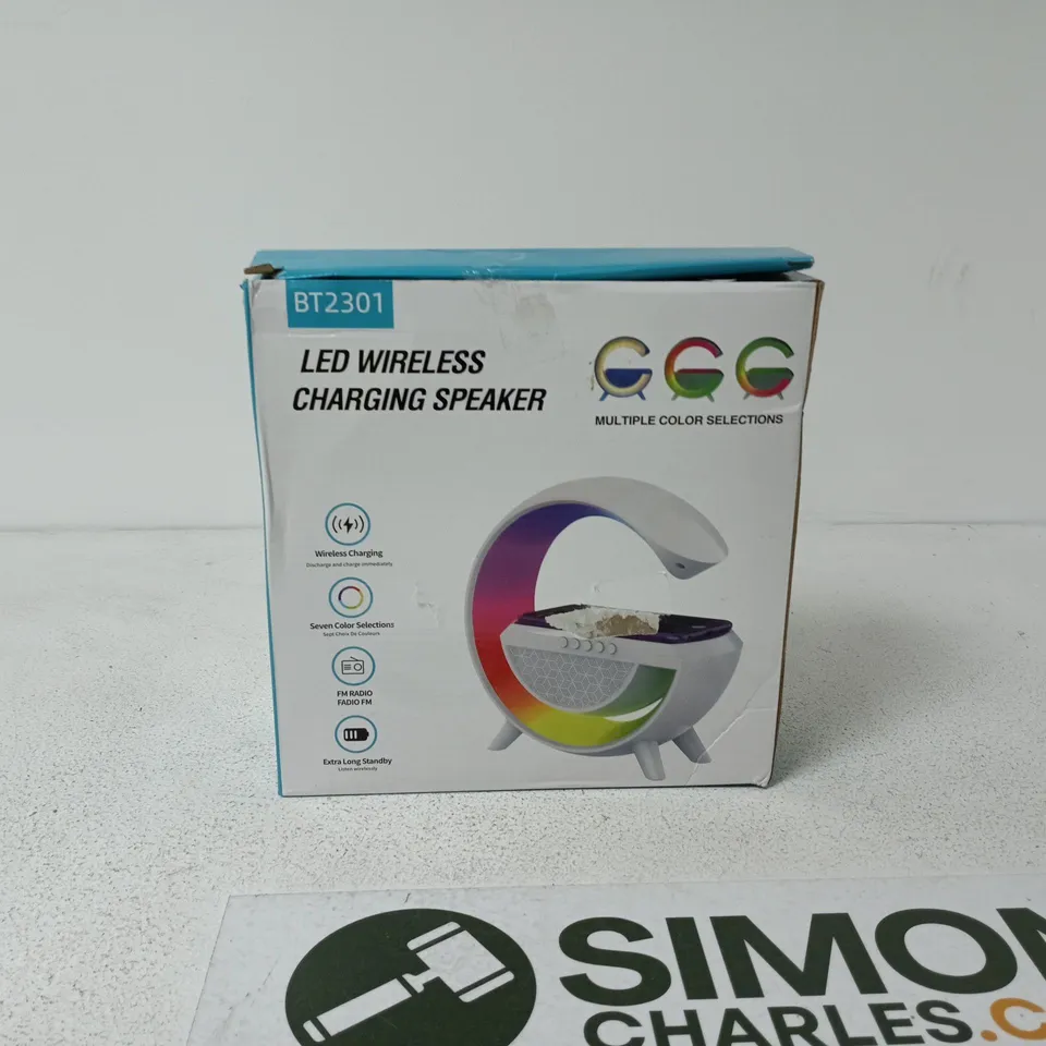 LED WIRELESS CHARGING SPEAKER BT2301