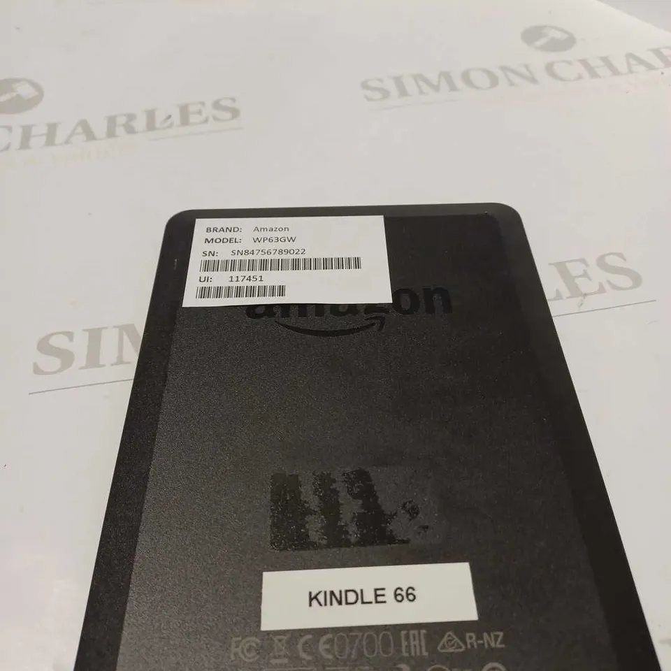 AMAZON KINDLE WP63GW