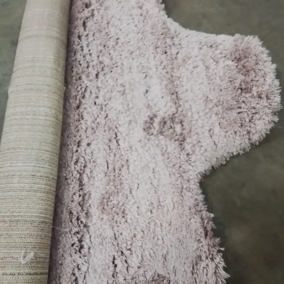 BRAND NEW PACO ZOTTY PURPLE SHAPED RUG - 160X220 POST