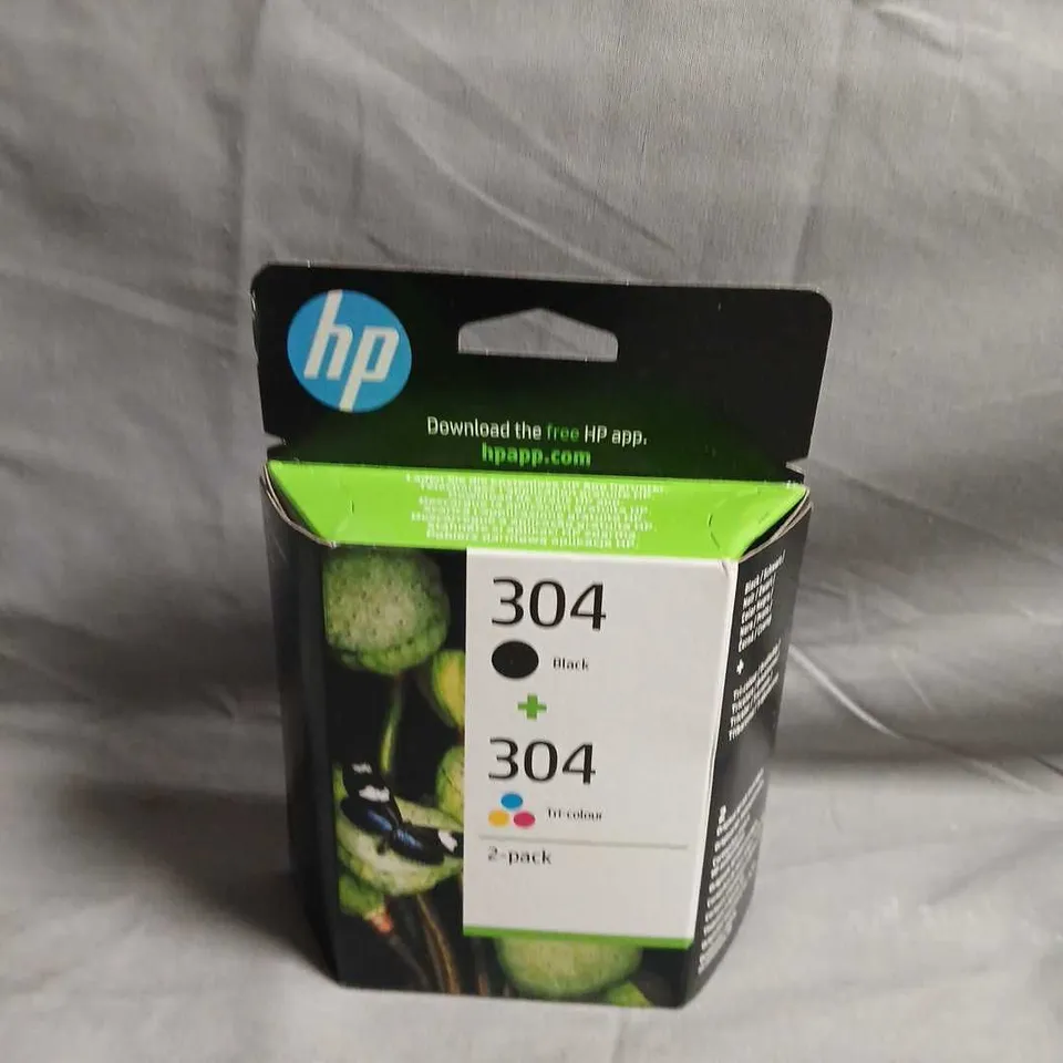HP 304 INK CARTRIDGES DUO PACK – BLACK & COLOUR (2-PACK)