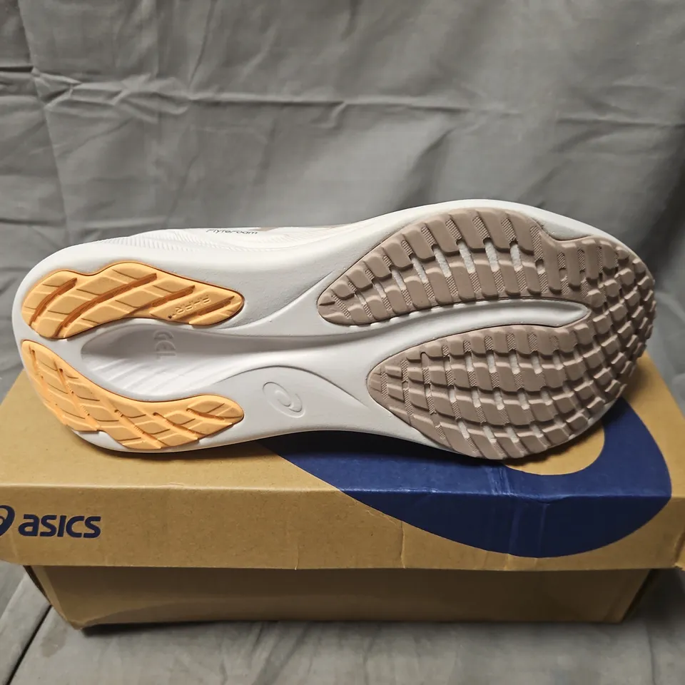 ASICS GEL-PULSE 16 WOMEN’S RUNNING SHOES – WHITE/FAWN, UK 5.5 (US 7.5) – BOXED