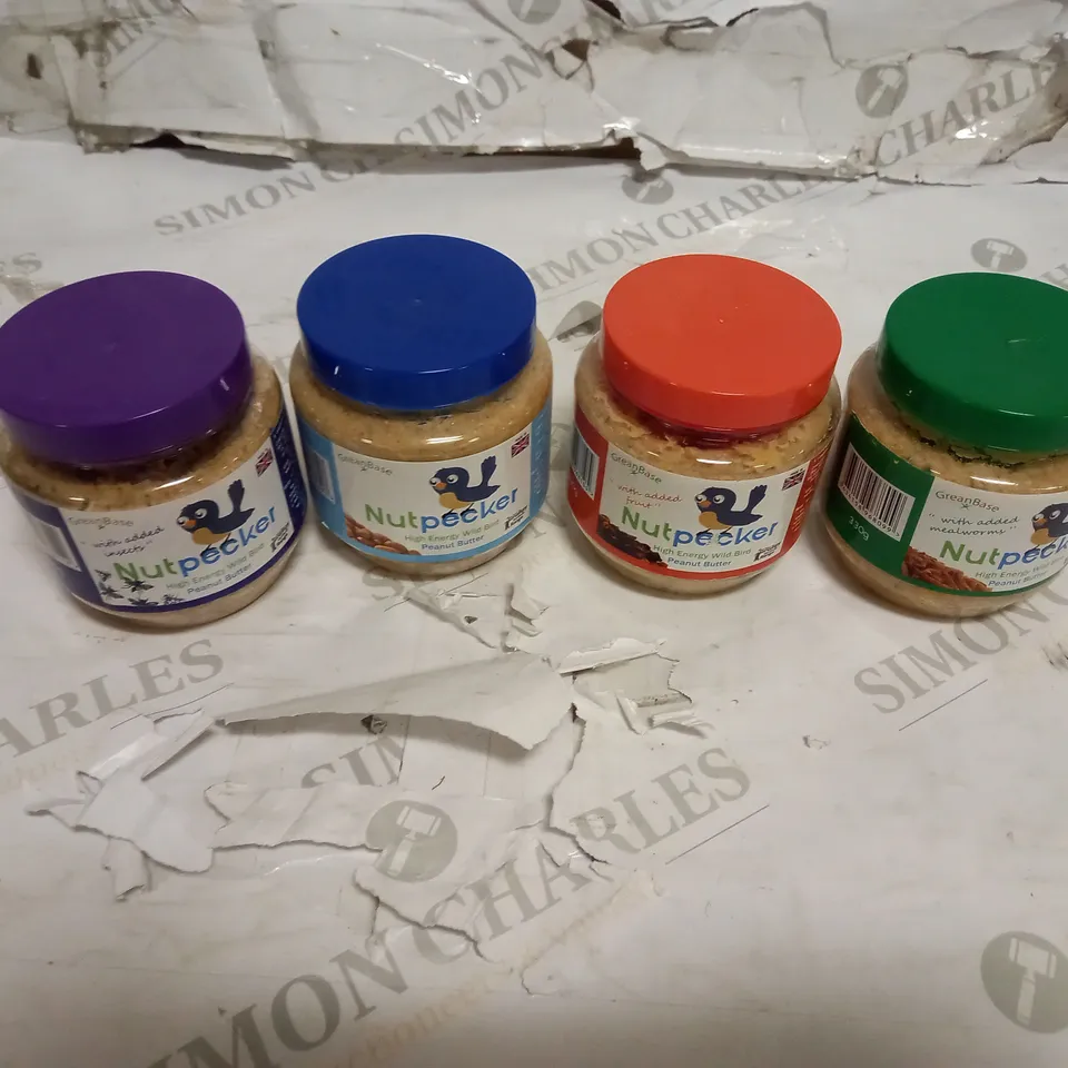 GREANBASE NUTPECKER HIGH ENERGY WILD BIRD PEANUT BUTTER AND STORAGE 
