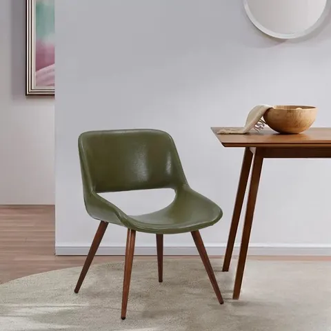 BOXED SIDE CHAIR ROSLINDALE GREEN (1 BOX)