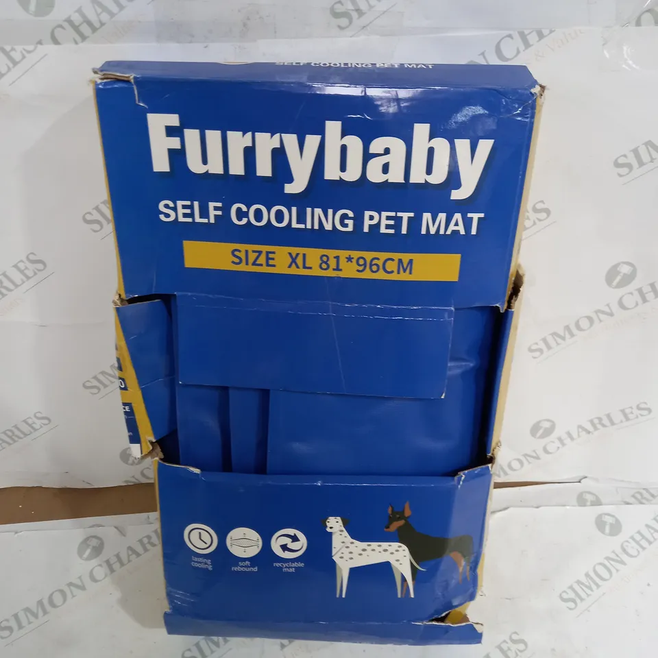 BOXED FURRYBABY SELF COOLING PET MAT - 81X96CM